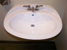 Handicap accesible sinks